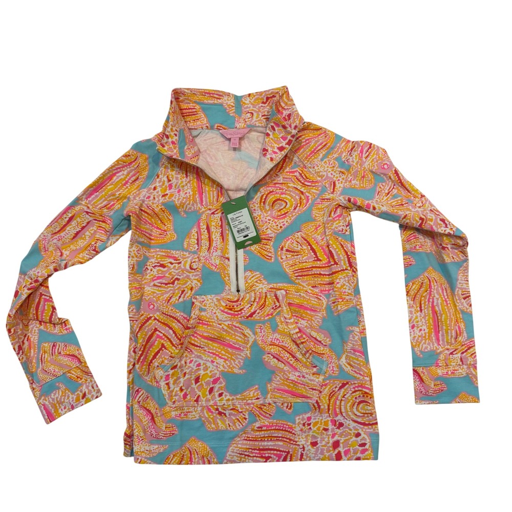 NWT Lilly Pulitzer Breakwater blue skipper Pullover